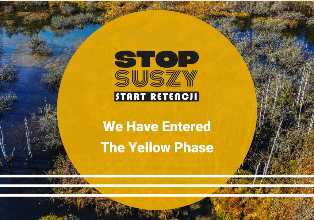 Stop suszy Start retencji We Have Entered The Yellow Phase