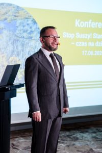 Moderator konferencji Stop Suszy! Start Retencji! w Gdańsku