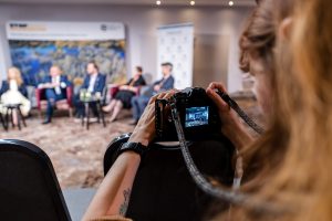 Sala konferencyjna podczas wydarzenia Stop Suszy! Start Retencji! w Gdańsku